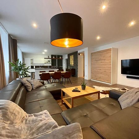 Apartment Leipzig Waldstrassenviertel Loft Terrasse, Redbull Arena Buitenkant foto